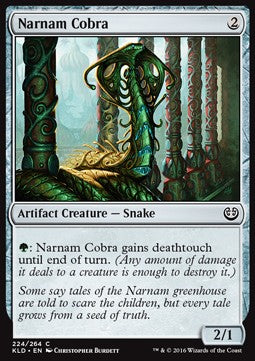 Narnam Cobra - Kaladesh (Common) [KLD-224] - JotaCards - Tu Tienda de TCG