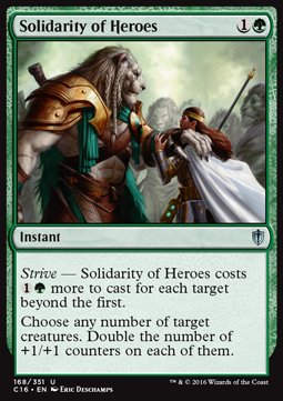 Solidarity of Heroes - Commander 2016 (Uncommon) [C16-168] - JotaCards - Tu Tienda de TCG