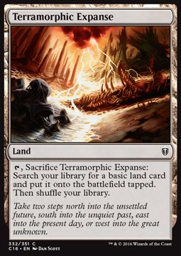 Terramorphic Expanse - Commander 2016 (Common) [C16-332] - JotaCards - Tu Tienda de TCG