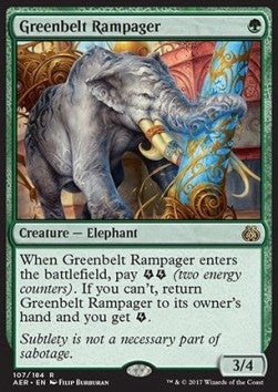Greenbelt Rampager - Aether Revolt (Rare) [AER-107] - JotaCards - Tu Tienda de TCG