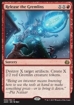 Release the Gremlins - Aether Revolt (Rare) [AER-96] - JotaCards - Tu Tienda de TCG