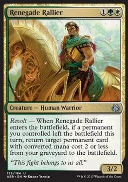 Renegade Rallier - Aether Revolt (Uncommon) [AER-133] - JotaCards - Tu Tienda de TCG