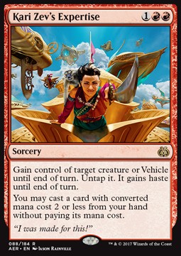 Kari Zev's Expertise - Aether Revolt (Rare) [AER-88] - JotaCards - Tu Tienda de TCG