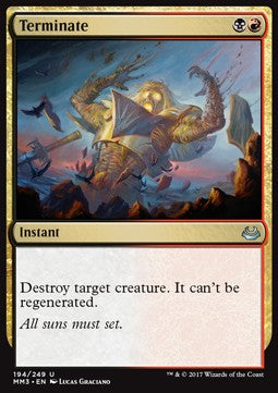 Terminate - Modern Masters 2017 (Uncommon) [MM3-194]
