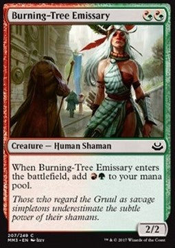 Burning-Tree Emissary - Modern Masters 2017 (Common) [MM3-207] - JotaCards - Tu Tienda de TCG
