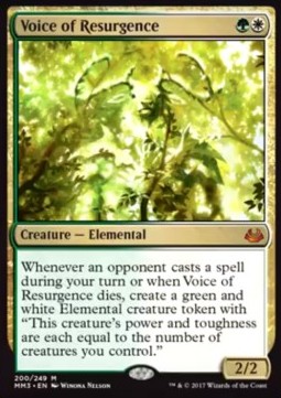 Voice of Resurgence - Modern Masters 2017 (Mythic) [MM3-200] - JotaCards - Tu Tienda de TCG