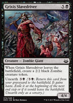 Grixis Slavedriver - Modern Masters 2017 (Common) [MM3-74] - JotaCards - Tu Tienda de TCG