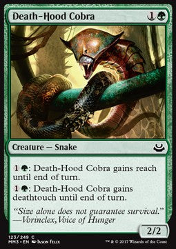 Death-Hood Cobra - Modern Masters 2017 (Common) [MM3-123] - JotaCards - Tu Tienda de TCG