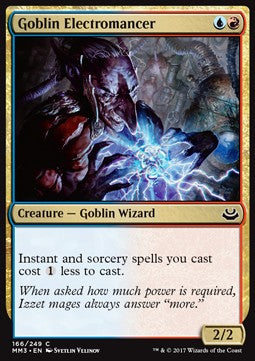 Goblin Electromancer - Modern Masters 2017 (Common) [MM3-166] - JotaCards - Tu Tienda de TCG