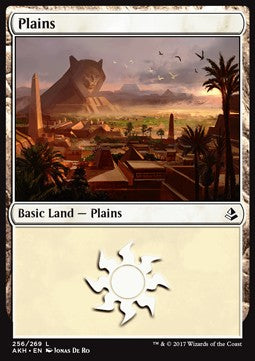 Plains (V.3) - Amonkhet (Land) [AKH-256] - JotaCards - Tu Tienda de TCG