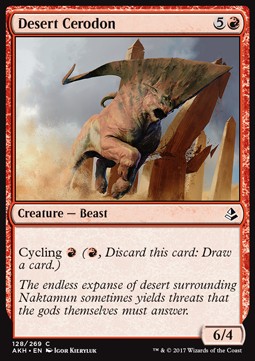 Desert Cerodon - Amonkhet (Common) [AKH-128] - JotaCards - Tu Tienda de TCG