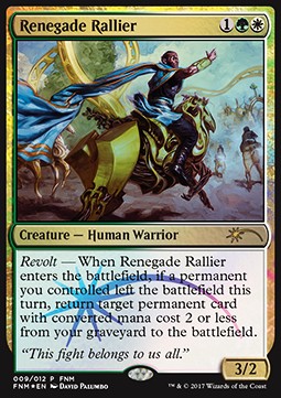 Renegade Rallier - Friday Night Magic Promos (Rare) - JotaCards - Tu Tienda de TCG