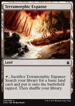 Terramorphic Expanse - Commander Anthology (Common) [CMA-278] - JotaCards - Tu Tienda de TCG