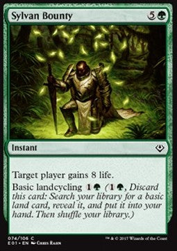 Sylvan Bounty - Archenemy: Nicol Bolas (Common) [E01-74] - JotaCards - Tu Tienda de TCG