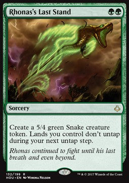Rhonas's Last Stand - Hour of Devastation (Rare) [HOU-132] - JotaCards - Tu Tienda de TCG