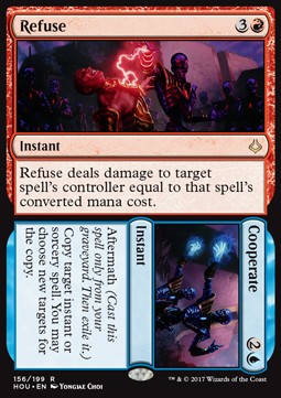 Refuse // Cooperate - Hour of Devastation (Rare) [HOU-156] - JotaCards - Tu Tienda de TCG