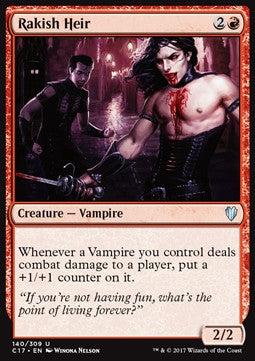 Rakish Heir - Commander 2017 (Uncommon) [C17-140] - JotaCards - Tu Tienda de TCG