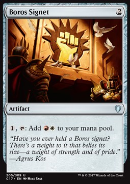 Boros Signet - Commander 2017 (Uncommon) [C17-205] - JotaCards - Tu Tienda de TCG