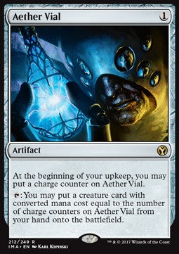 Aether Vial - Iconic Masters (Rare) [IMA-212] - JotaCards - Tu Tienda de TCG