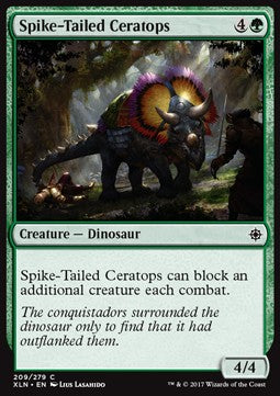 Spike-Tailed Ceratops - Ixalan (Common) [XLN-209] - JotaCards - Tu Tienda de TCG