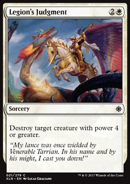 Legion's Judgment - Ixalan (Common) [XLN-21] - JotaCards - Tu Tienda de TCG