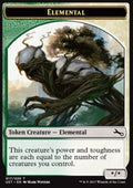 Elemental Token (Green and White */*) - Unstable (Token) [UST-T17] - JotaCards - Tu Tienda de TCG