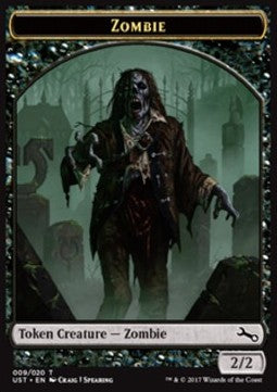 Zombie Token (Black 2/2) - Unstable (Token) [UST-T09] - JotaCards - Tu Tienda de TCG