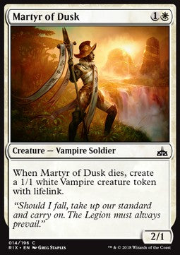 Martyr of Dusk - Rivals of Ixalan (Common) [RIX-14] - JotaCards - Tu Tienda de TCG