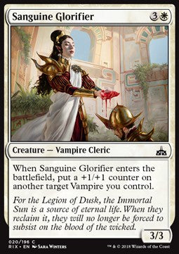 Sanguine Glorifier - Rivals of Ixalan (Common) [RIX-20] - JotaCards - Tu Tienda de TCG