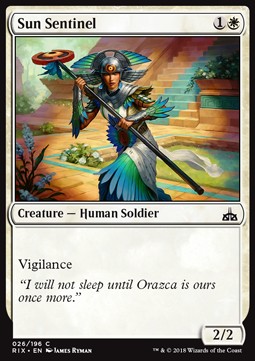 Sun Sentinel - Rivals of Ixalan (Common) [RIX-26] - JotaCards - Tu Tienda de TCG