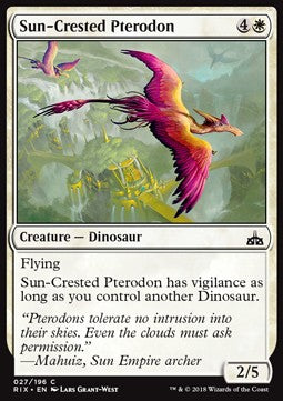 Sun-Crested Pterodon - Rivals of Ixalan (Common) [RIX-27] - JotaCards - Tu Tienda de TCG