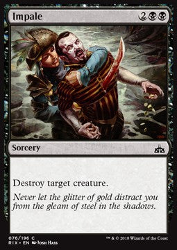 Impale - Rivals of Ixalan (Common) [RIX-76] - JotaCards - Tu Tienda de TCG