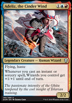 Adeliz, the Cinder Wind - Dominaria (Uncommon) [DOM-190] - JotaCards - Tu Tienda de TCG