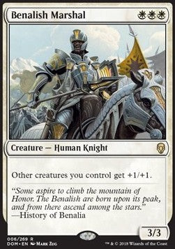 Benalish Marshal - Dominaria (Rare) [DOM-6] - JotaCards - Tu Tienda de TCG