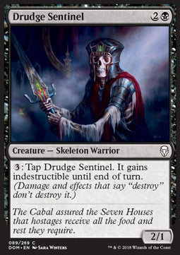 Drudge Sentinel - Dominaria (Common) [DOM-89] - JotaCards - Tu Tienda de TCG