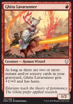 Ghitu Lavarunner - Dominaria (Common) [DOM-127] - JotaCards - Tu Tienda de TCG