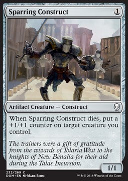 Sparring Construct - Dominaria (Common) [DOM-232] - JotaCards - Tu Tienda de TCG