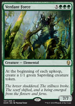 Verdant Force - Dominaria (Rare) [DOM-187] - JotaCards - Tu Tienda de TCG