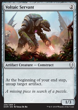 Voltaic Servant - Dominaria (Common) [DOM-236] - JotaCards - Tu Tienda de TCG