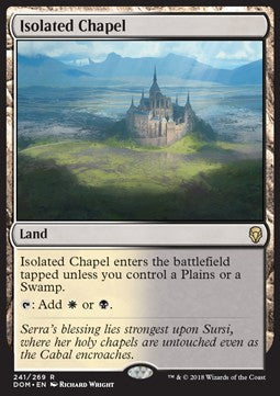 Isolated Chapel - Dominaria (Rare) [DOM-241] - JotaCards - Tu Tienda de TCG