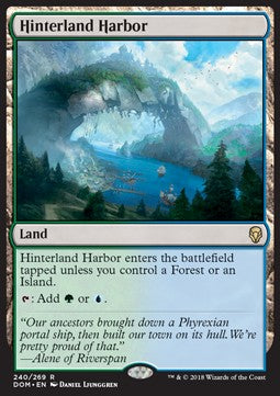 Hinterland Harbor - Dominaria (Rare) [DOM-240] - JotaCards - Tu Tienda de TCG