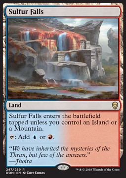 Sulfur Falls - Dominaria (Rare) [DOM-247] - JotaCards - Tu Tienda de TCG