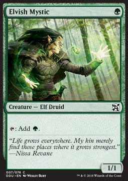 Elvish Mystic - Duel Decks: Elves vs. Inventors (Common) [DDU-7] - JotaCards - Tu Tienda de TCG