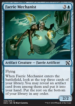 Faerie Mechanist - Duel Decks: Elves vs. Inventors (Common) [DDU-38] - JotaCards - Tu Tienda de TCG