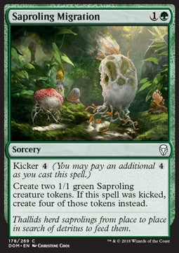 Saproling Migration - Dominaria (Common) [DOM-178] - JotaCards - Tu Tienda de TCG