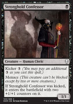 Stronghold Confessor - Dominaria (Common) [DOM-105] - JotaCards - Tu Tienda de TCG