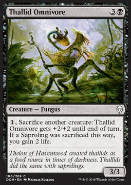 Thallid Omnivore - Dominaria (Common) [DOM-106] - JotaCards - Tu Tienda de TCG