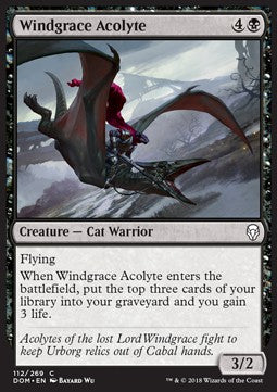 Windgrace Acolyte - Dominaria (Common) [DOM-112] - JotaCards - Tu Tienda de TCG