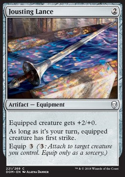 Jousting Lance - Dominaria (Common) [DOM-221] - JotaCards - Tu Tienda de TCG
