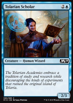 Tolarian Scholar - Core 2019 (Common) [M19-80] - JotaCards - Tu Tienda de TCG
